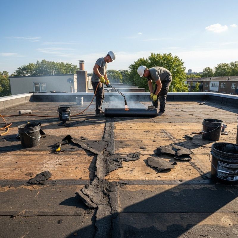 Flat Roof Installation
